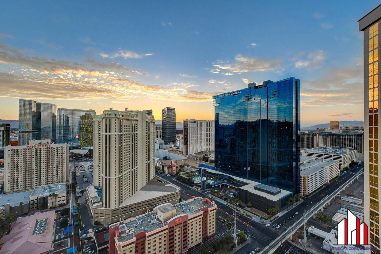 Mgm Signature-30-705 F1 Track & Strip View Balcony Las Vegas Eksteriør billede