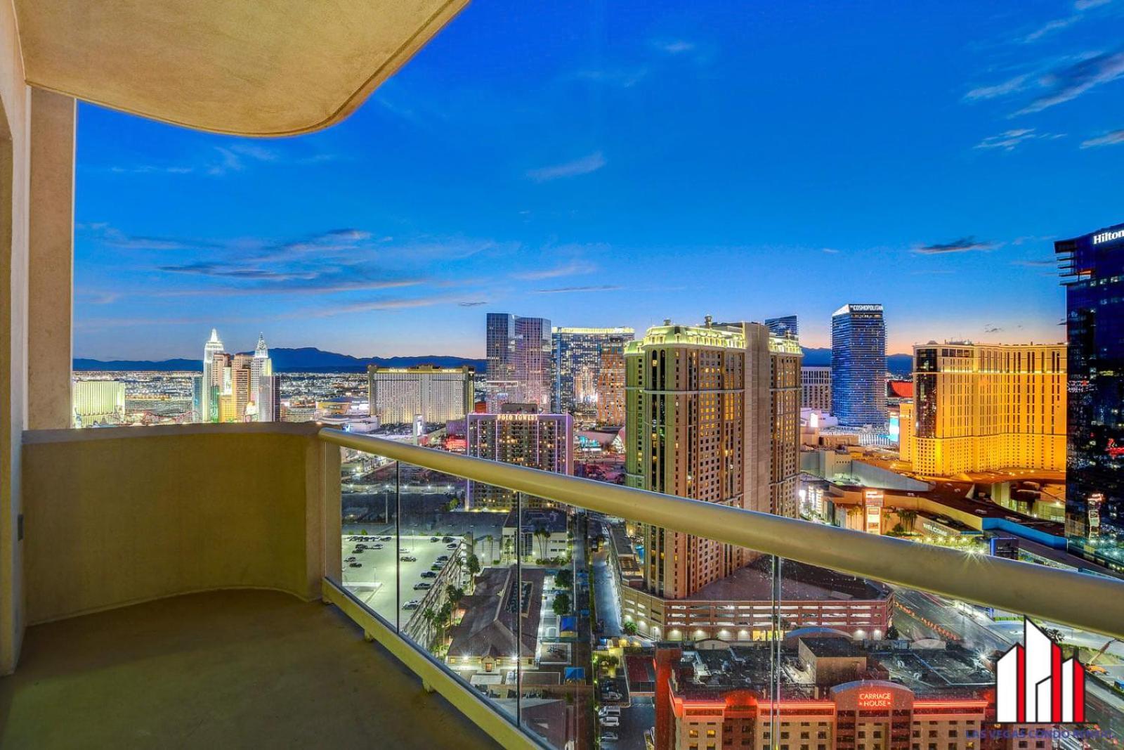 Mgm Signature-30-705 F1 Track & Strip View Balcony Las Vegas Eksteriør billede