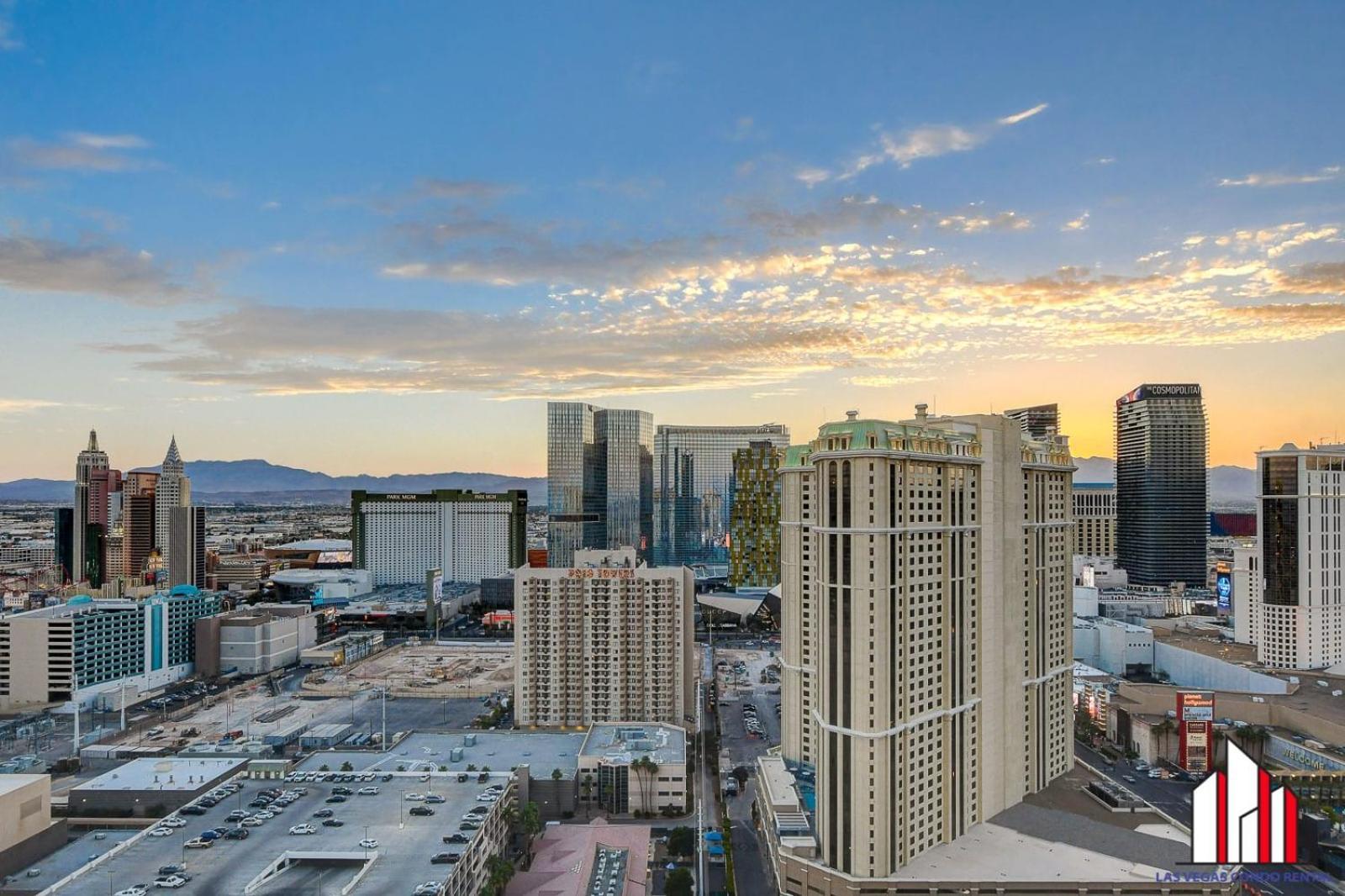 Mgm Signature-30-705 F1 Track & Strip View Balcony Las Vegas Eksteriør billede
