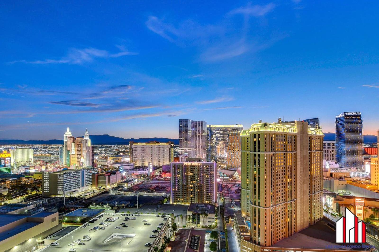 Mgm Signature-30-705 F1 Track & Strip View Balcony Las Vegas Eksteriør billede