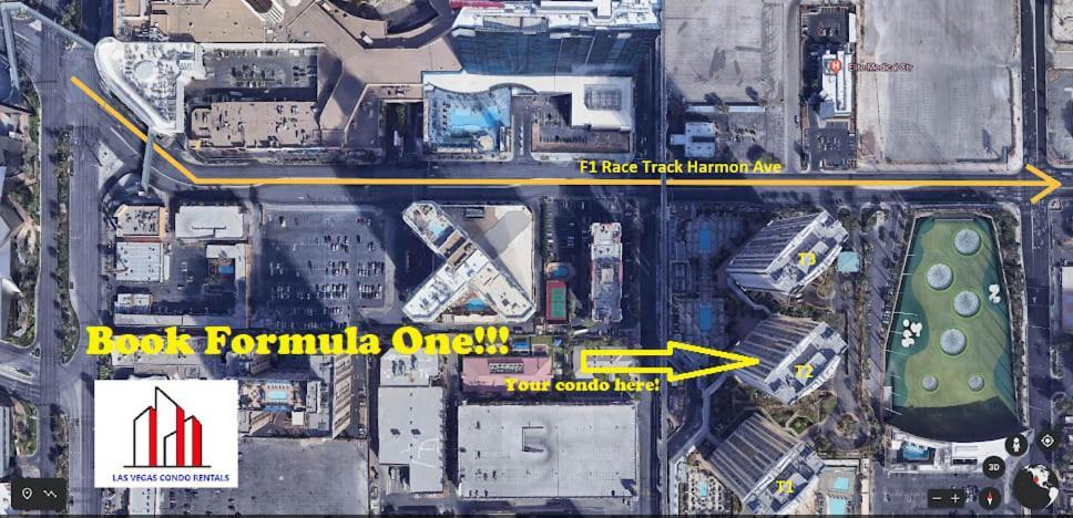 Mgm Signature-30-705 F1 Track & Strip View Balcony Las Vegas Eksteriør billede